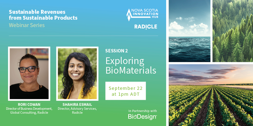 Sustainable Revenues from Sustainable Products: Exploring BioMaterials Session Recording